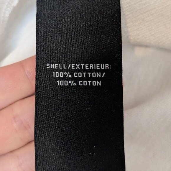 7FAM White V-Neck Puffy Sleeve Top - Picture 8 of 9